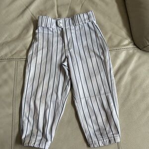 Kids Rawlings Baseball Striped Knickers Baseball Pants, Size M